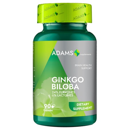 Ginkgo Biloba 24/6 90cps, Adams Ginkgo Biloba 24/6 90cps, Adams
